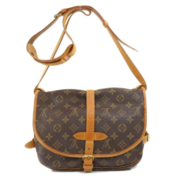 Louis Vuitton Handbags - Louis Vuitton Canvas Saumur Shoulder Monogram Bag
